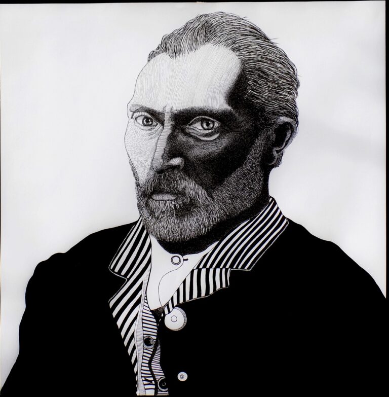 Tinta Sobre Papel Vincent Van Gogh 768x783